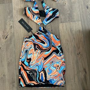 TAGS ON white fox boutique dress size small